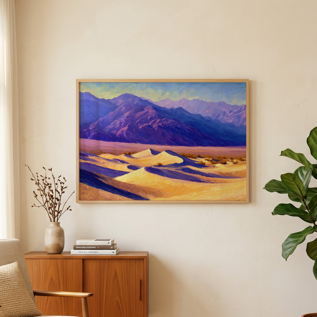 Death Valley National Park Oil Painting