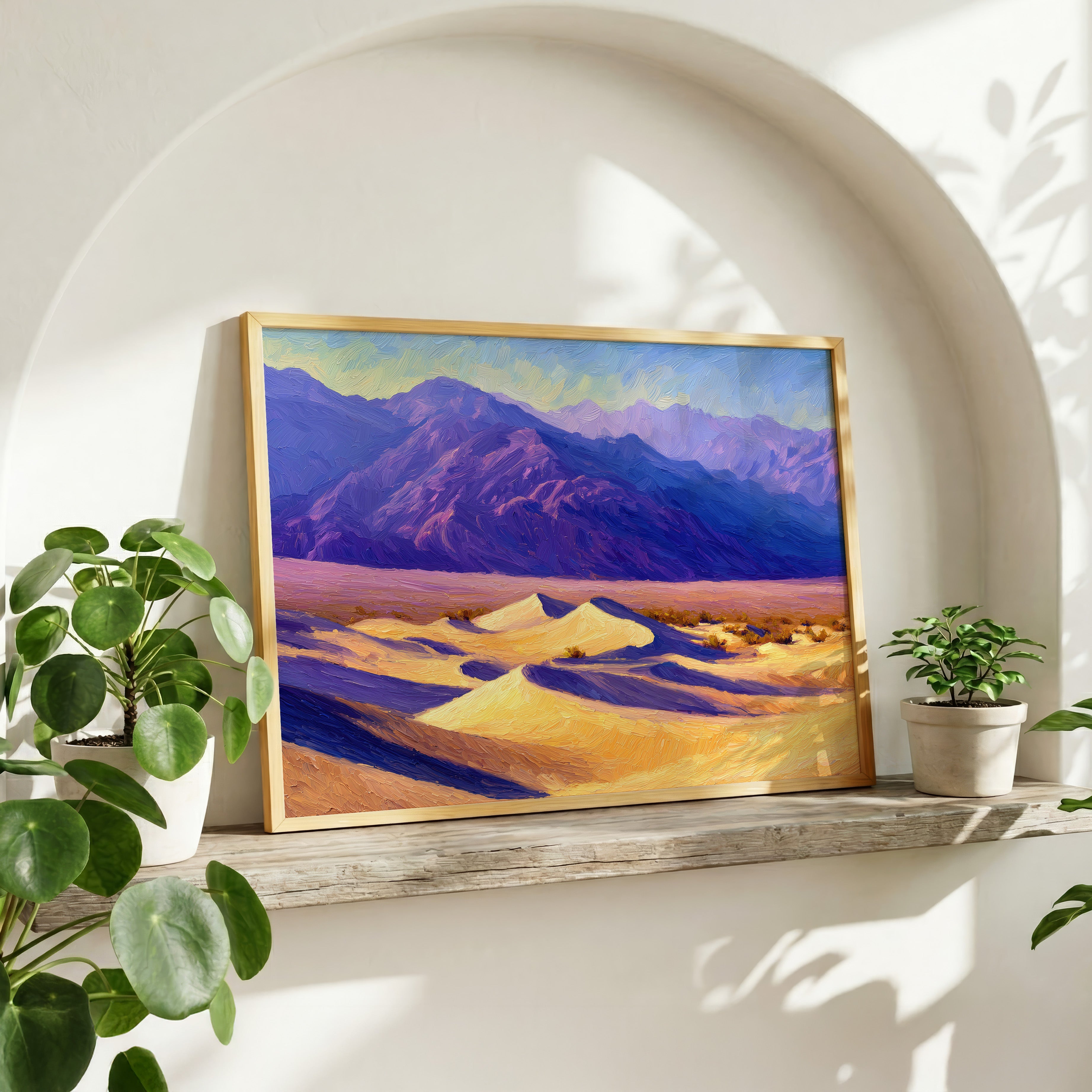 Death Valley National Park Oil Painting