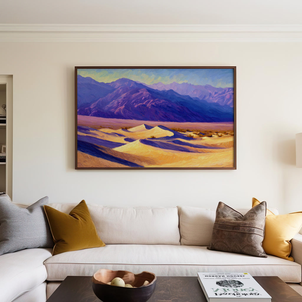 Death Valley National Park Oil Painting