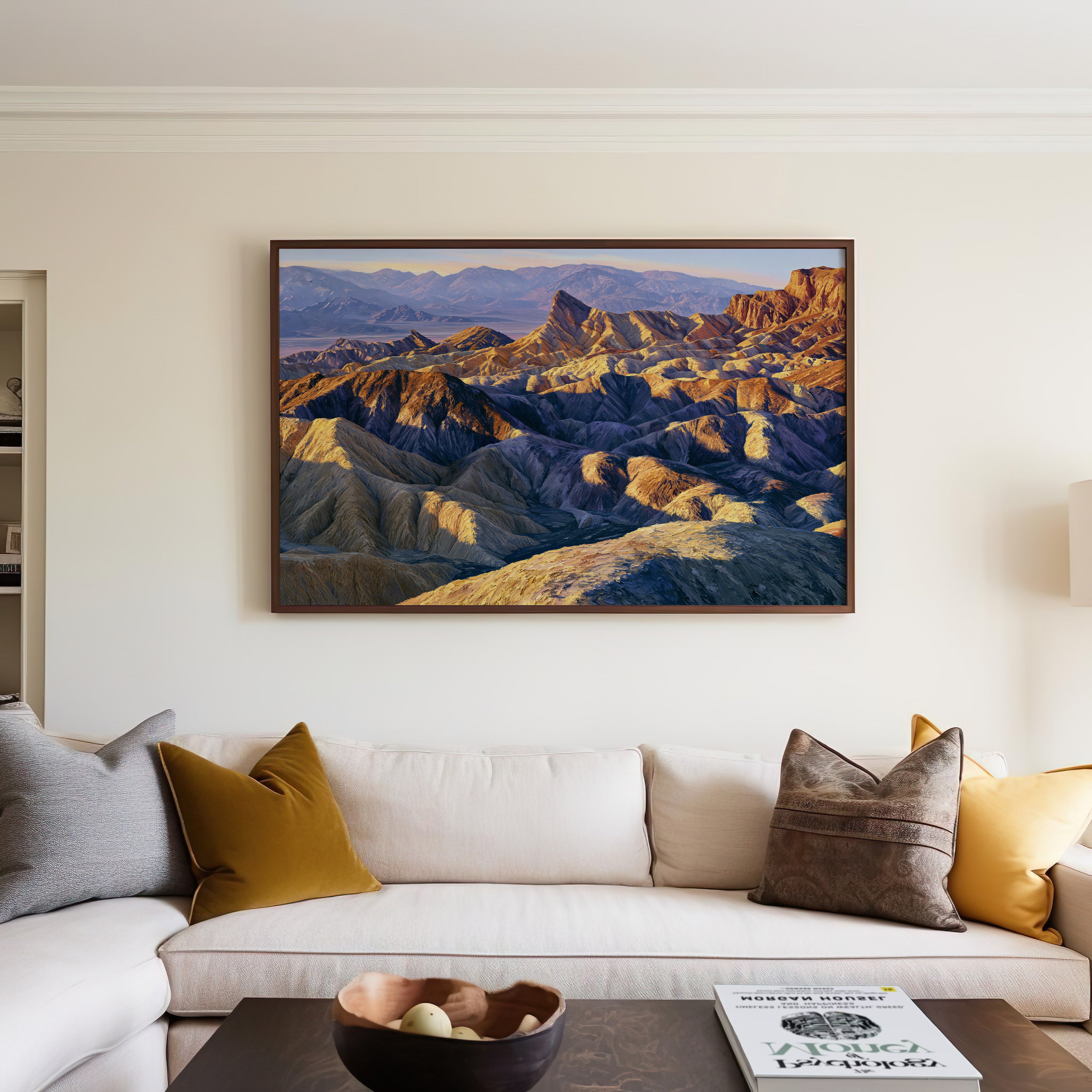 Death Valley National Park Classical Oil Painting