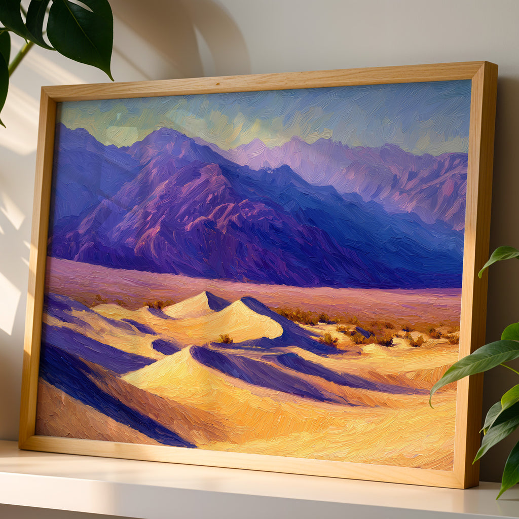 Death Valley National Park Oil Painting