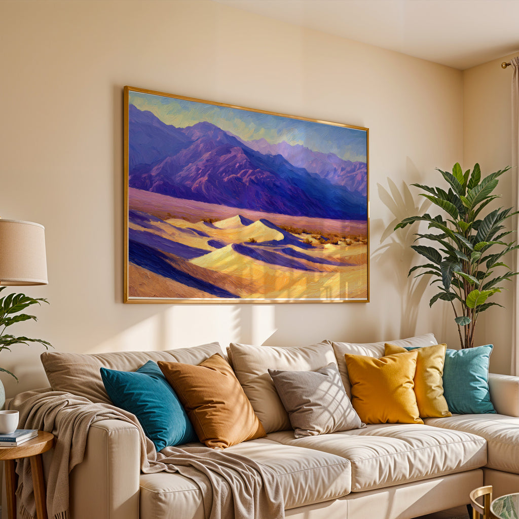 Death Valley National Park Oil Painting