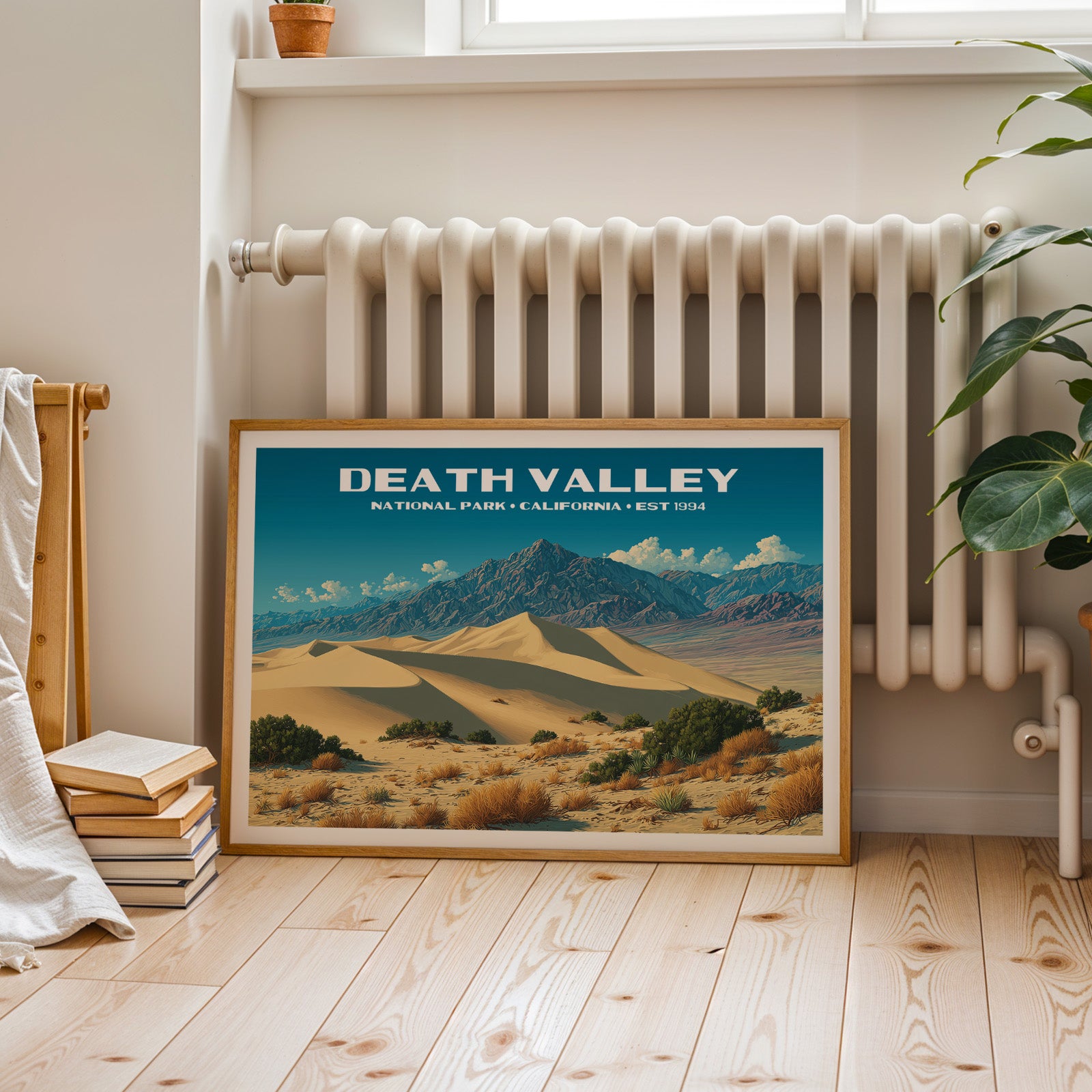 Death Valley National Park Horizontal Vintage Art
