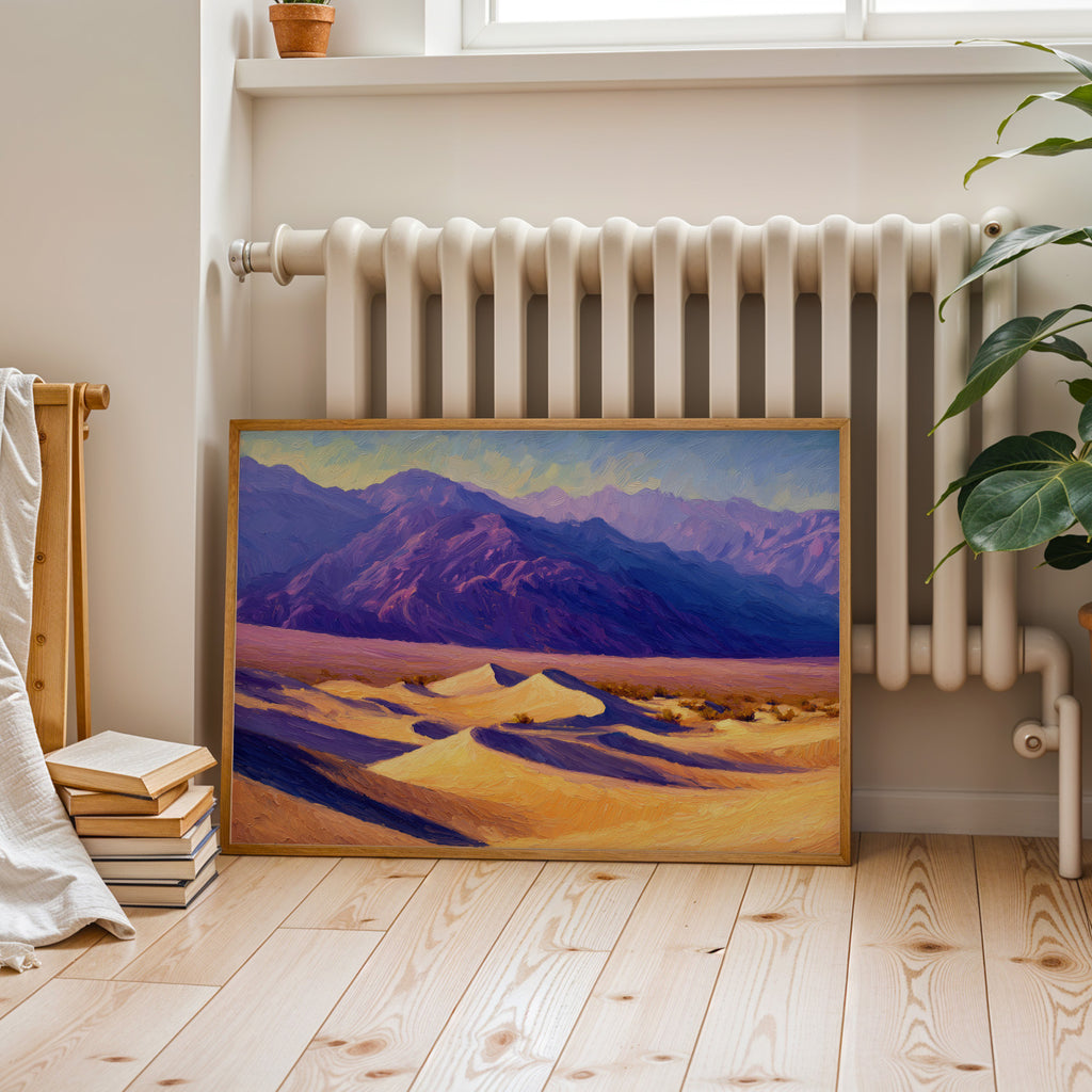 Death Valley National Park Oil Painting