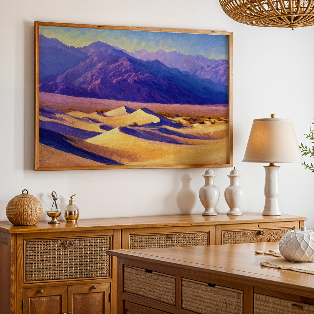 Death Valley National Park Oil Painting