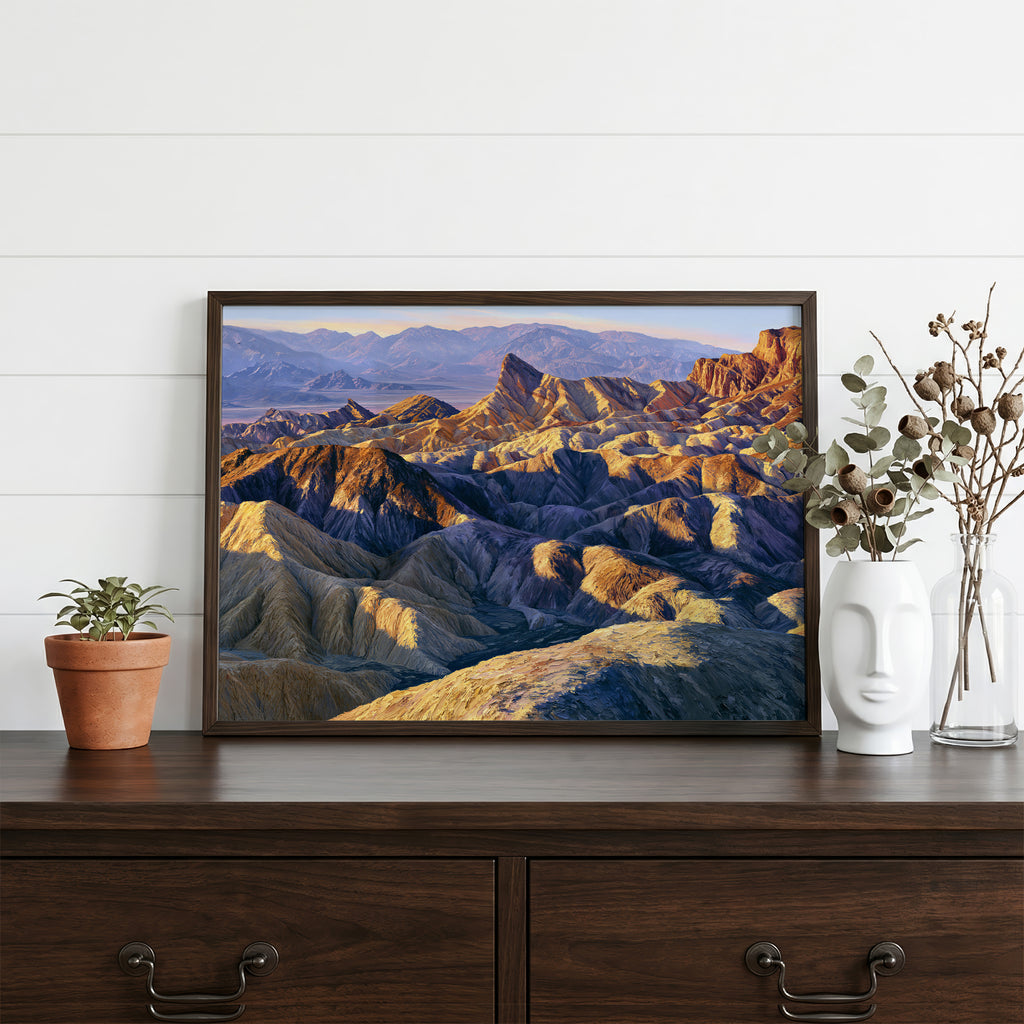 Death Valley National Park Classical Oil Painting