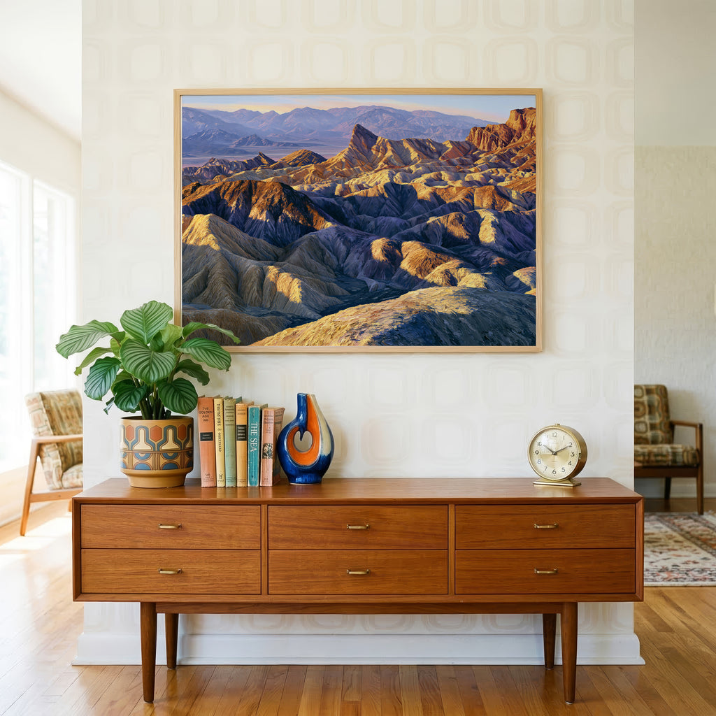 Death Valley National Park Classical Oil Painting