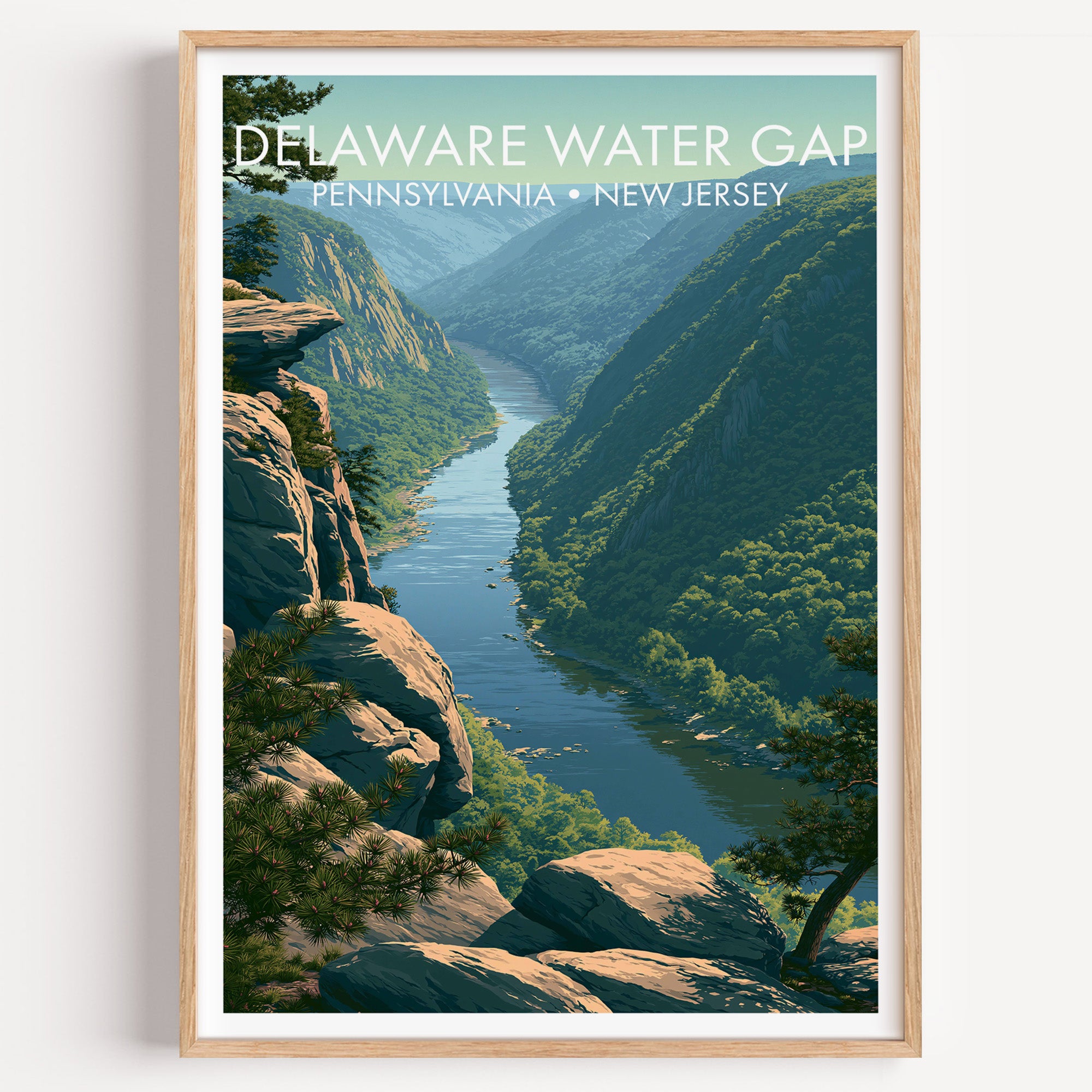 Delaware Water Gap Pennsylvania New Jersey