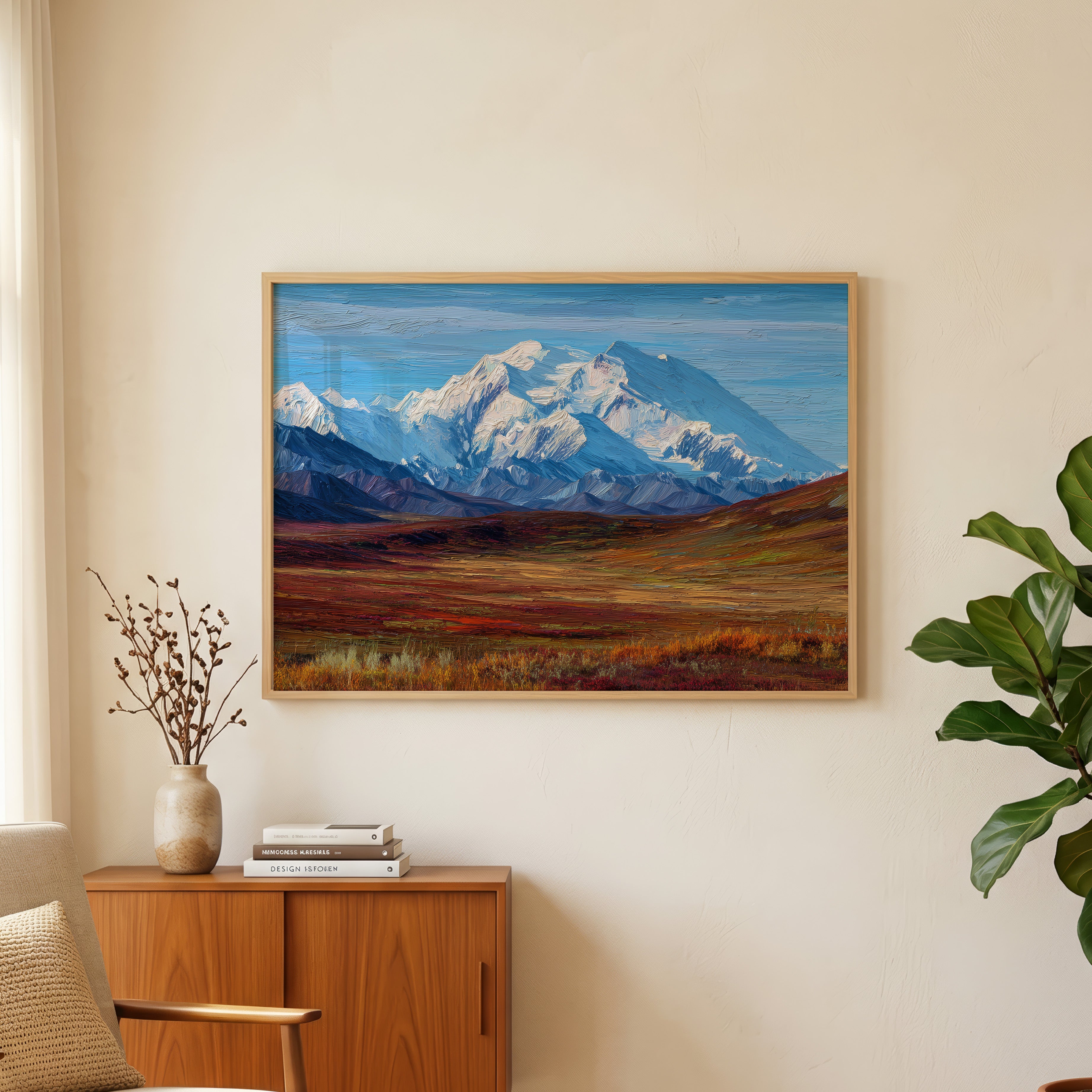 Denali National Park Oil Painting
