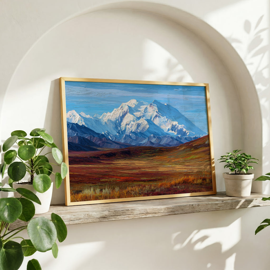 Denali National Park Oil Painting