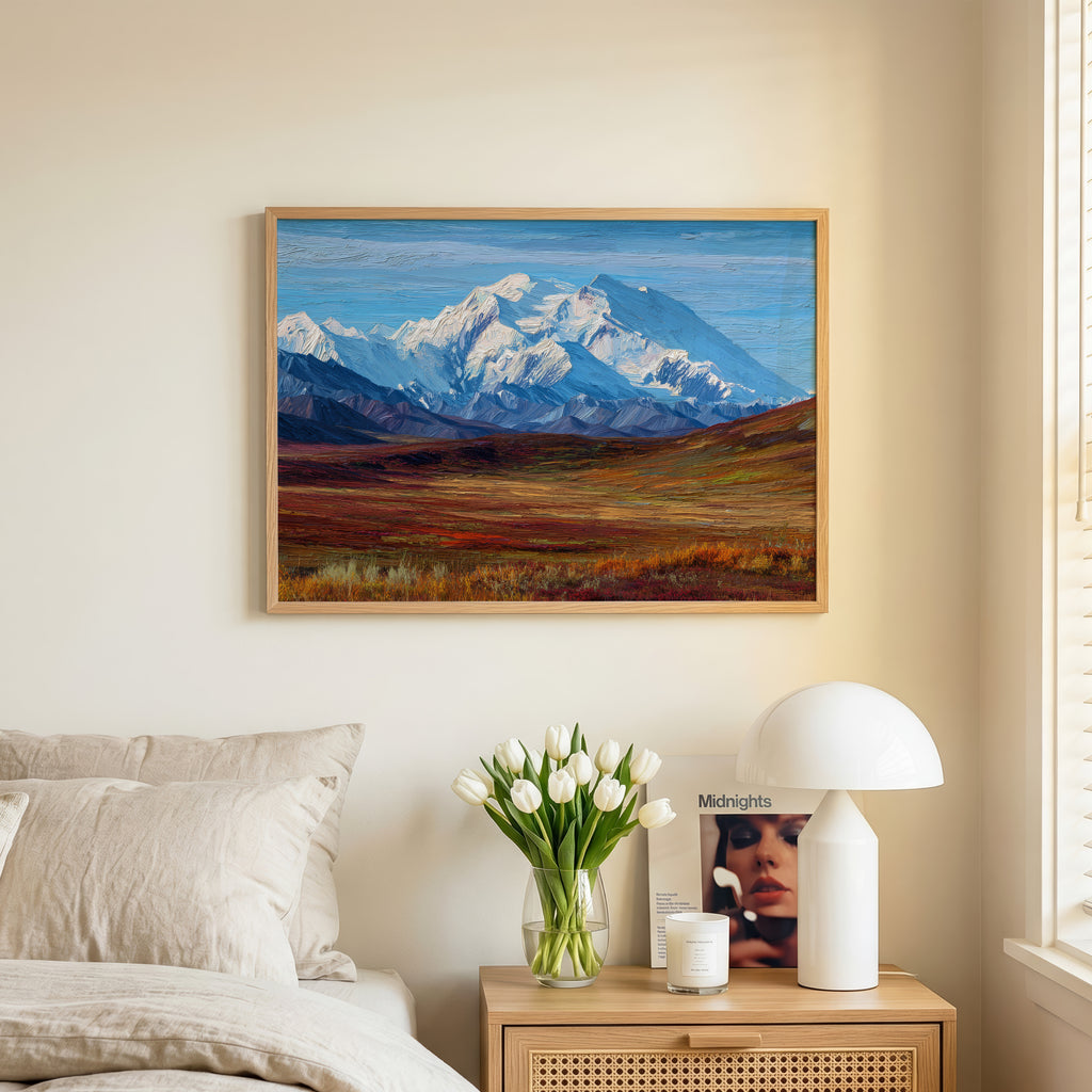 Denali National Park Oil Painting