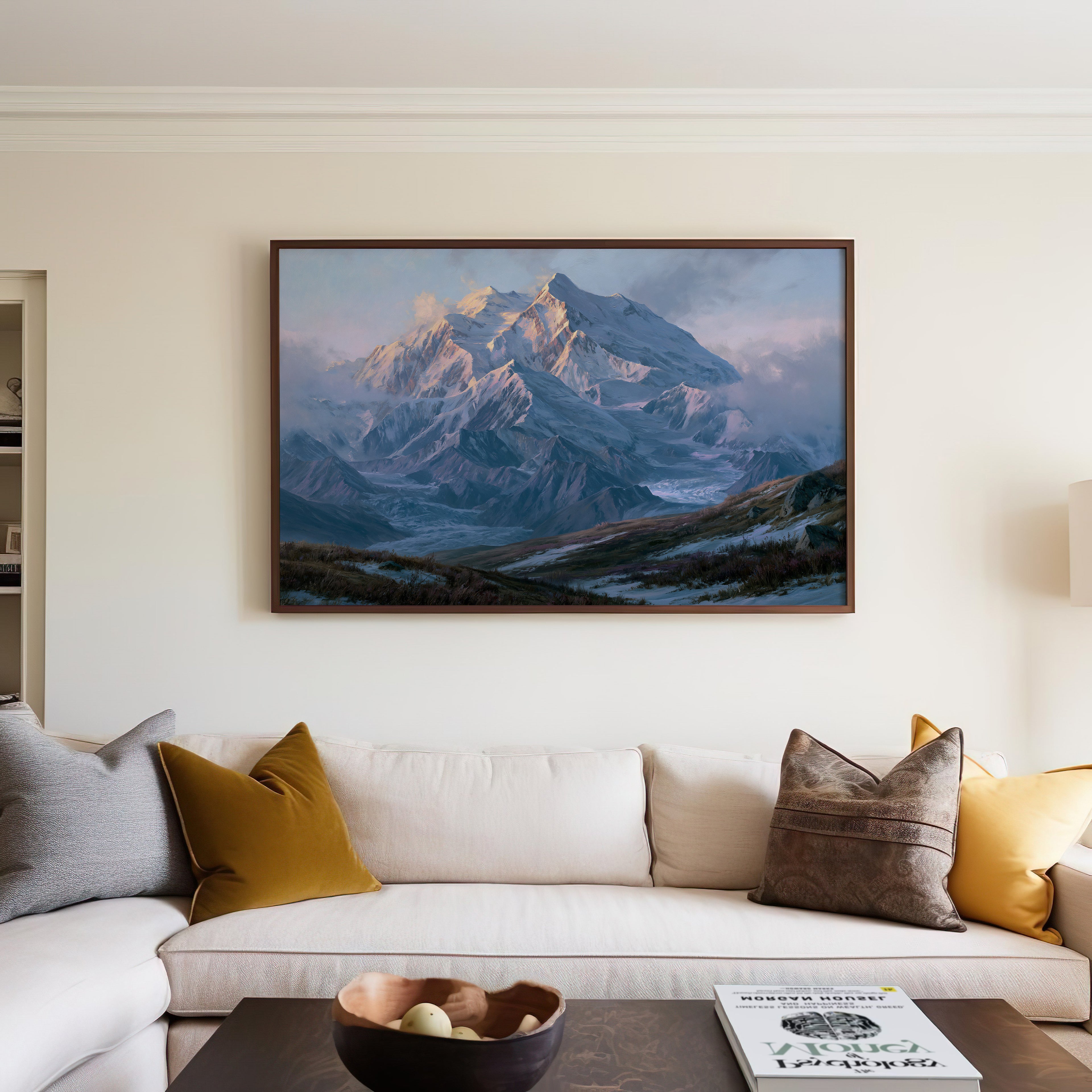 Denali National Park Classical Oil Painting