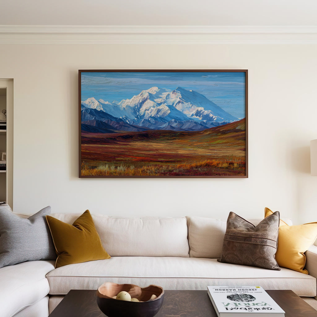 Denali National Park Oil Painting