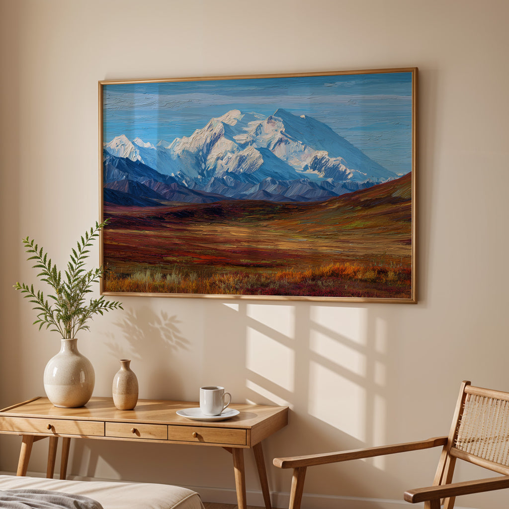 Denali National Park Oil Painting