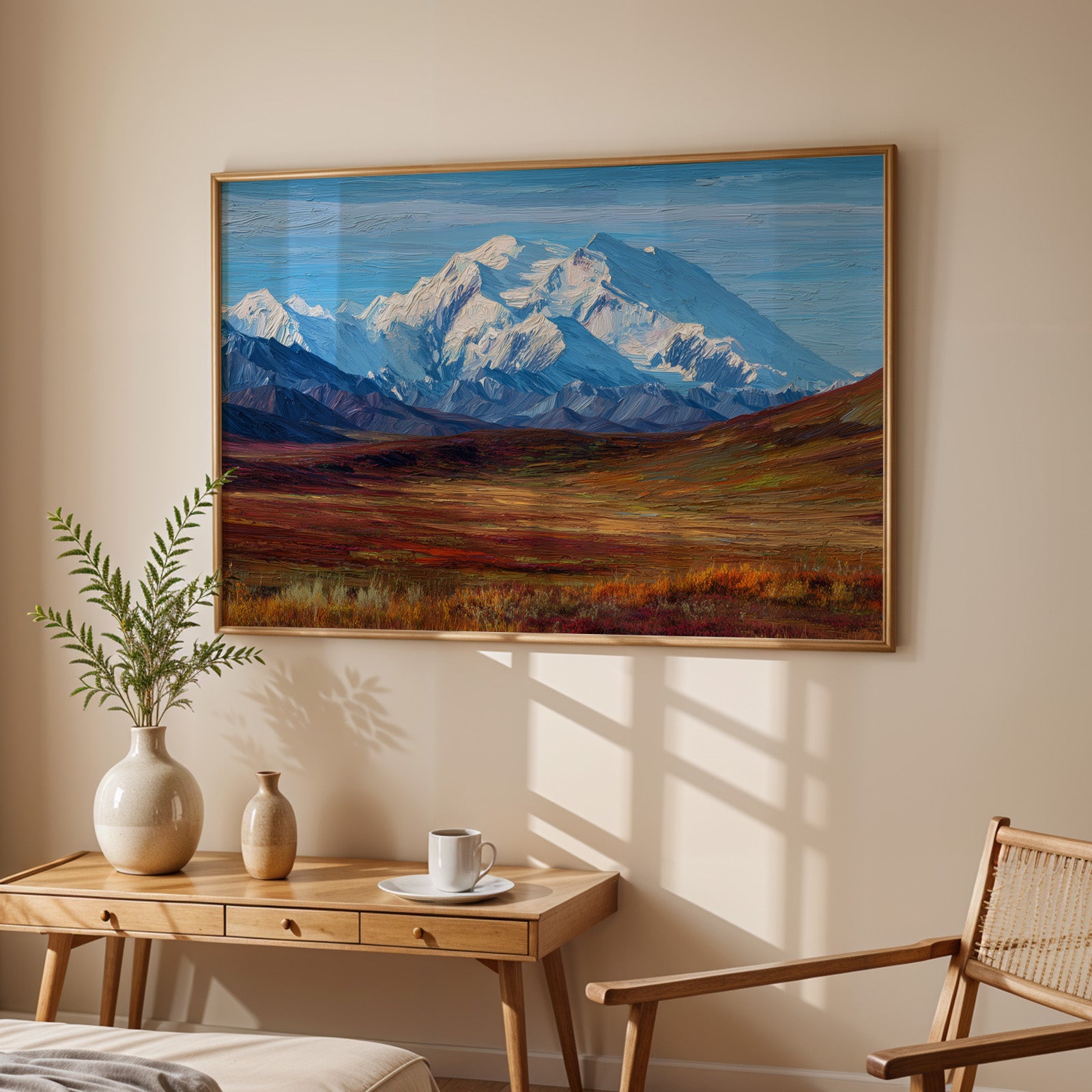 Denali National Park Oil Painting