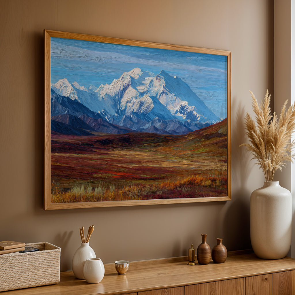 Denali National Park Oil Painting