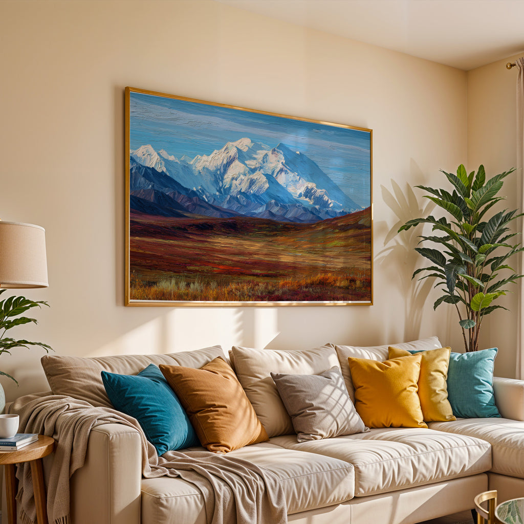 Denali National Park Oil Painting