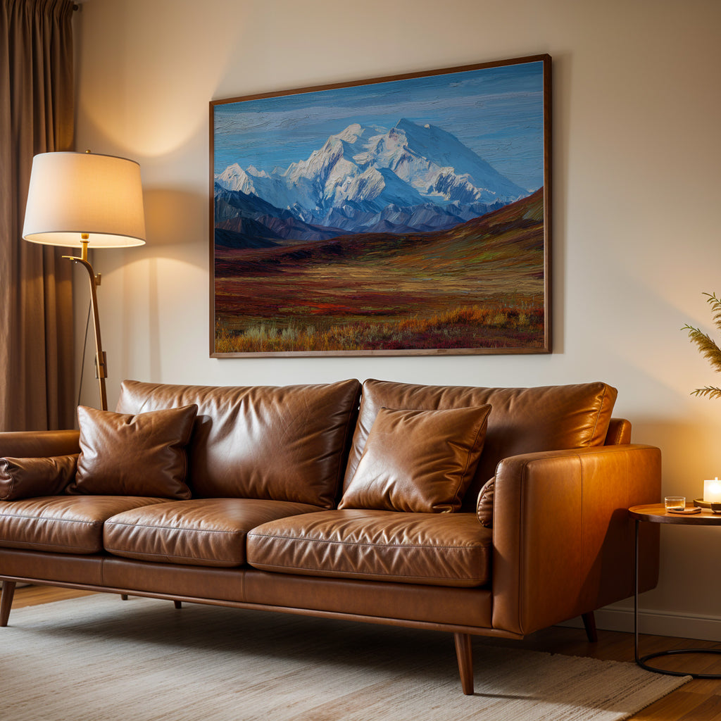 Denali National Park Oil Painting