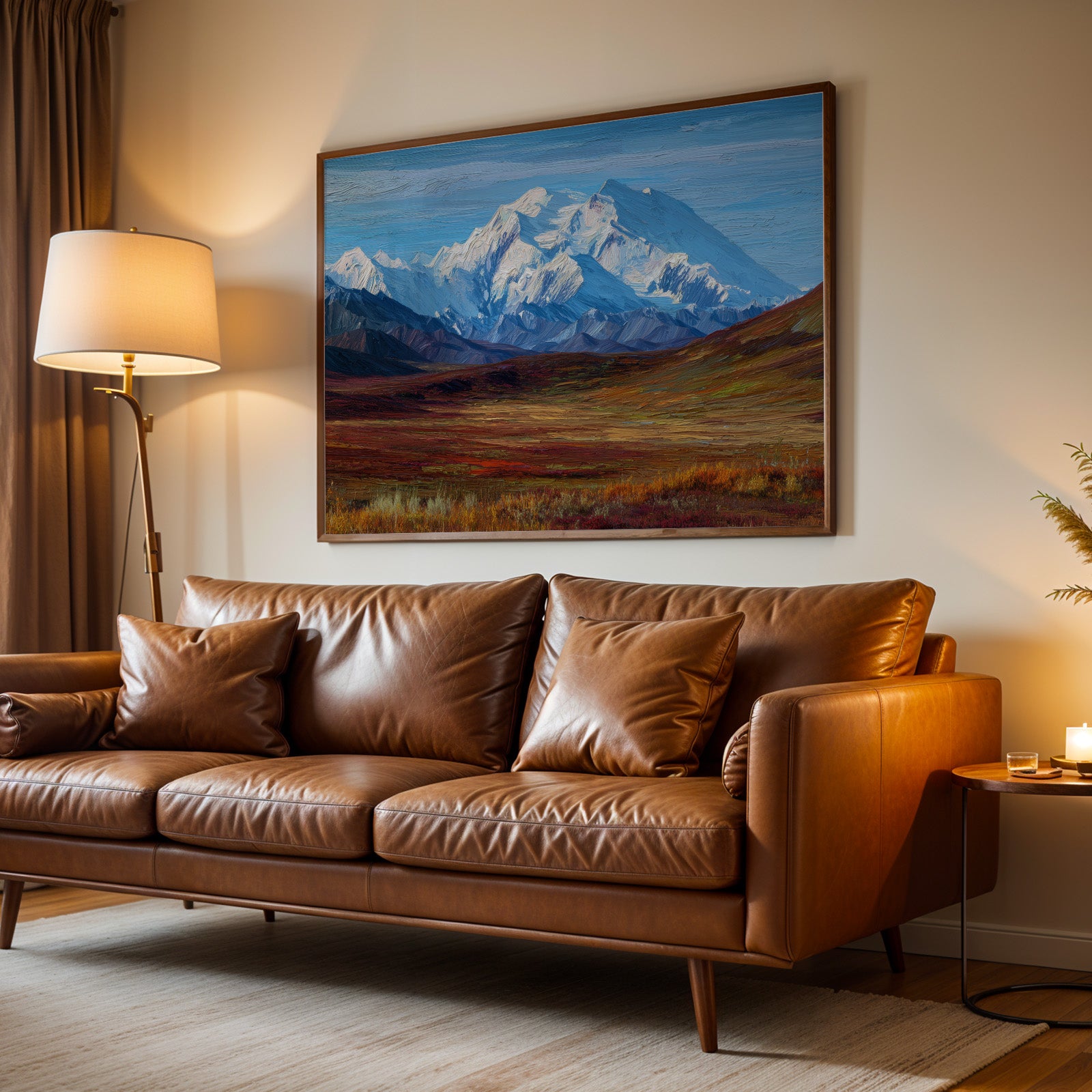 Denali National Park Oil Painting