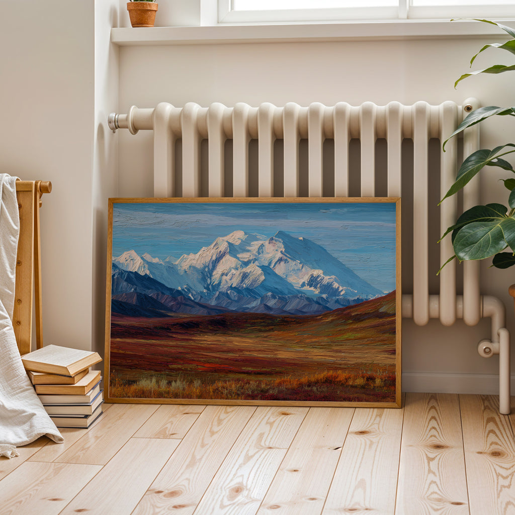 Denali National Park Oil Painting