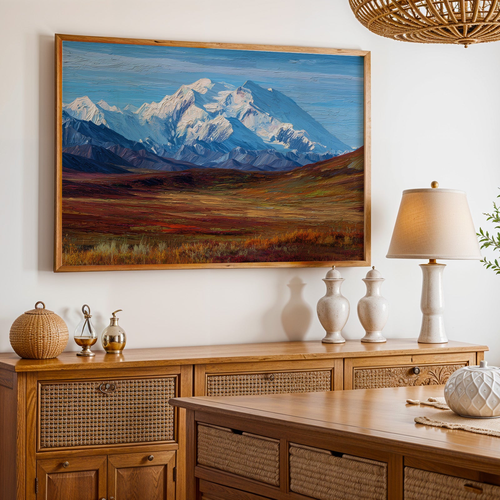 Denali National Park Oil Painting
