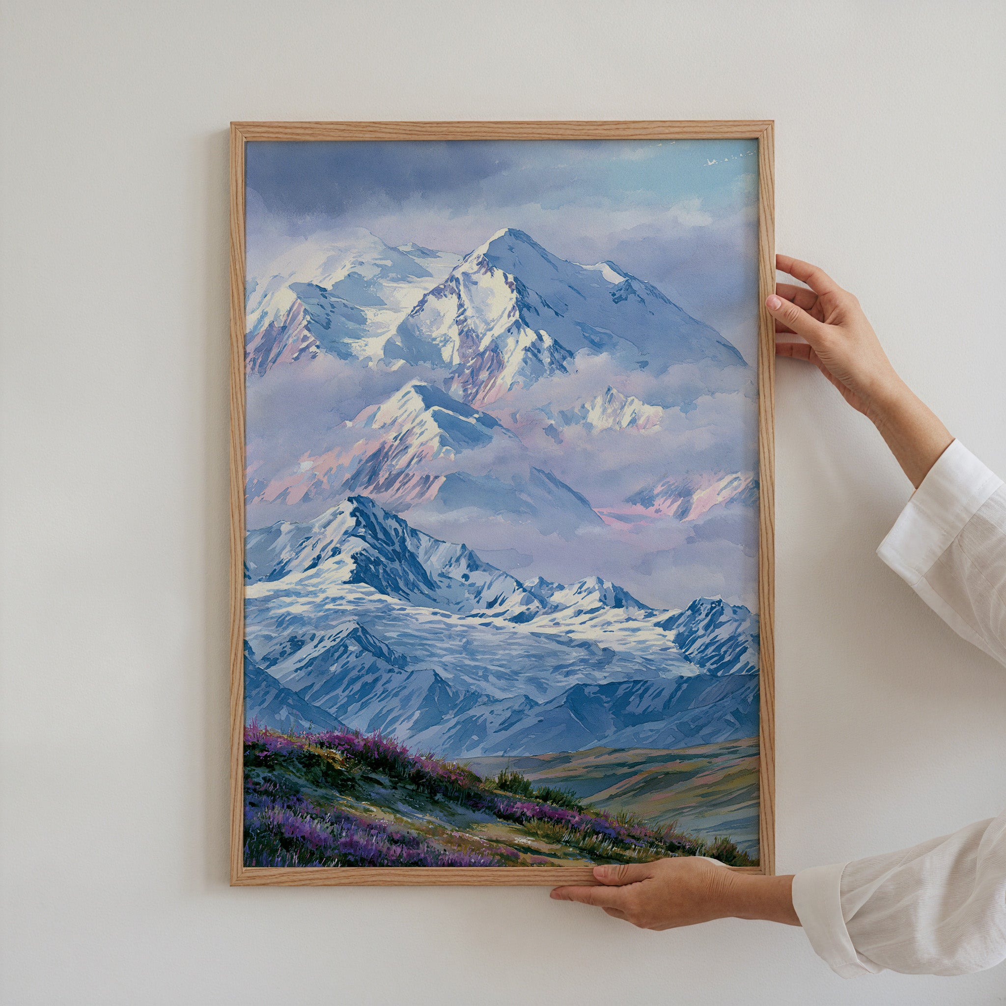 Denali National Park Watercolor Art