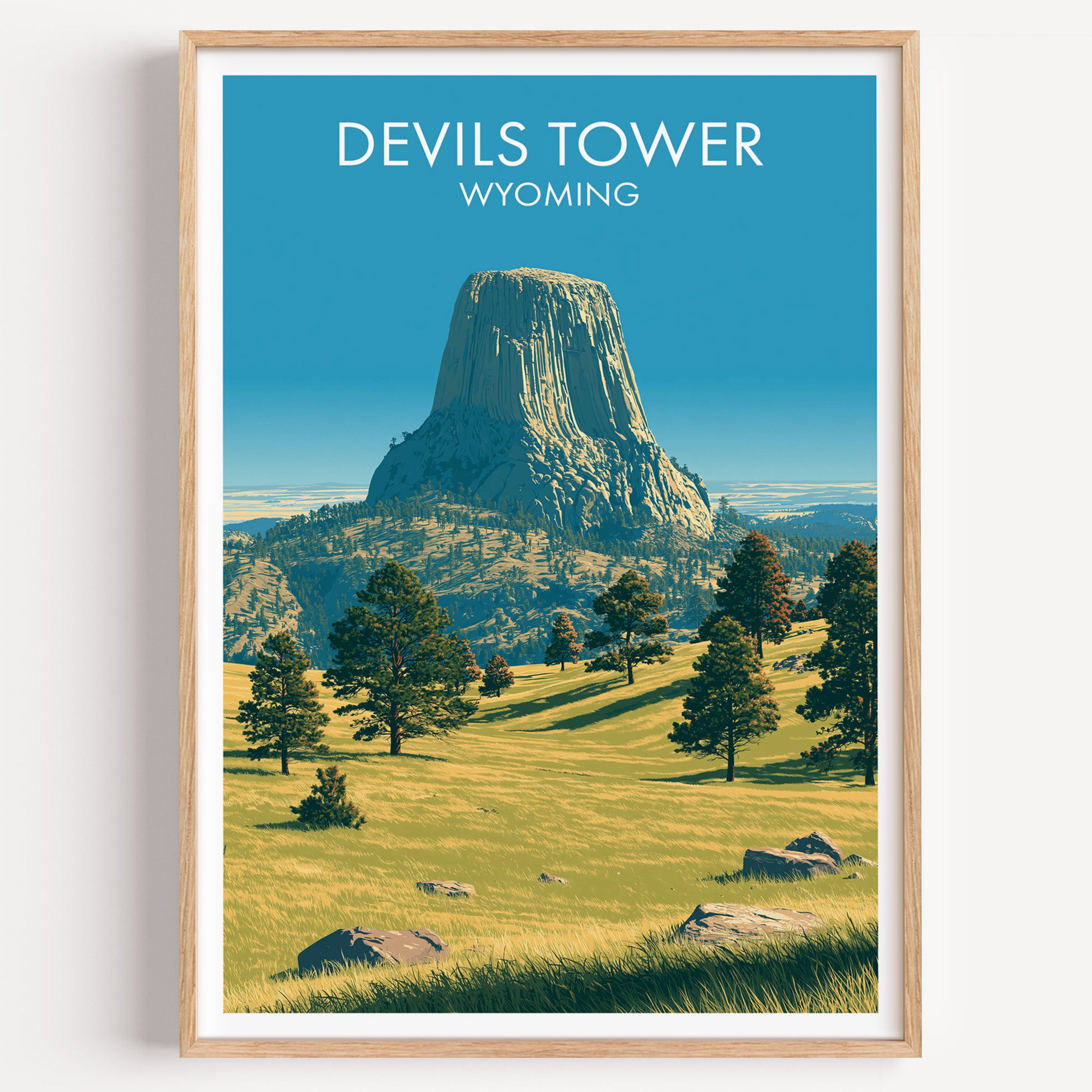Devils Tower Wyoming