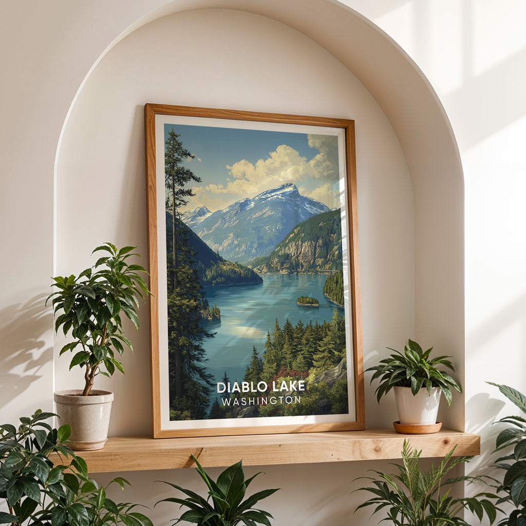 Diablo Lake Washington