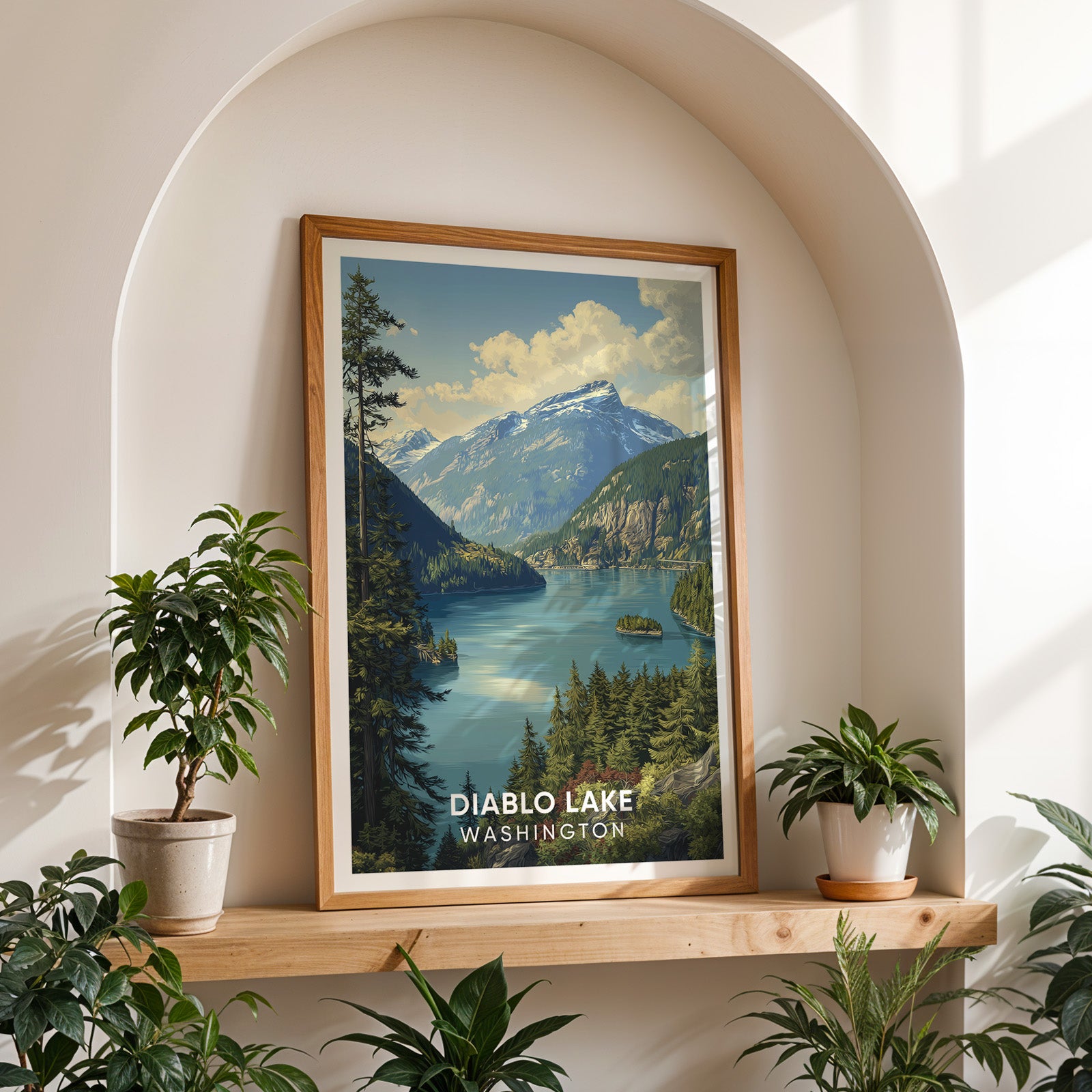 Diablo Lake Washington