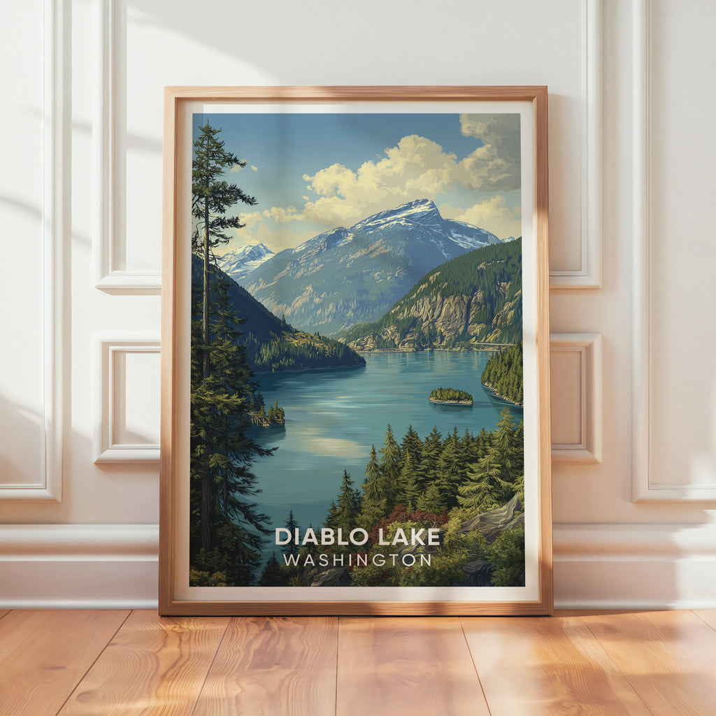 Diablo Lake Washington