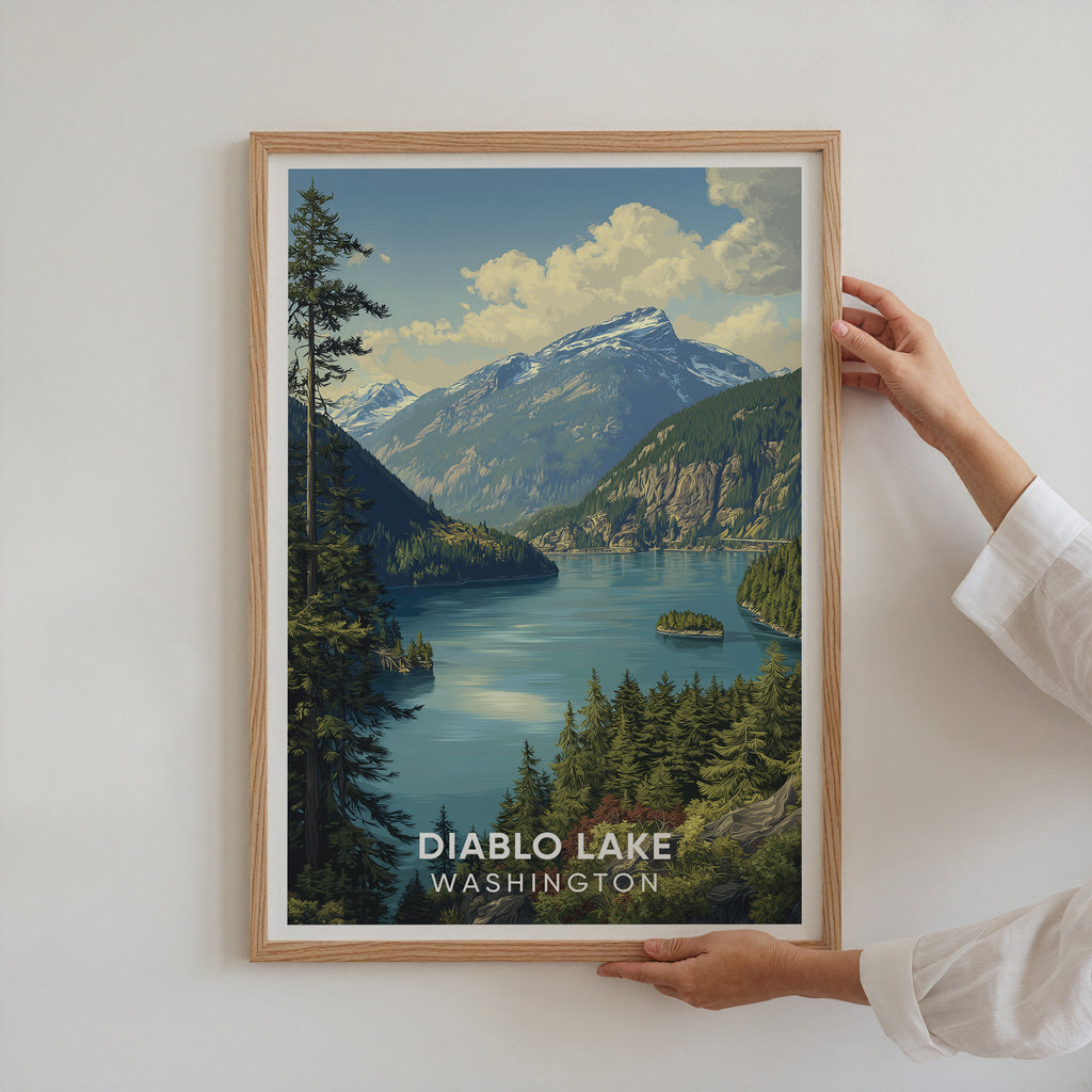 Diablo Lake Washington