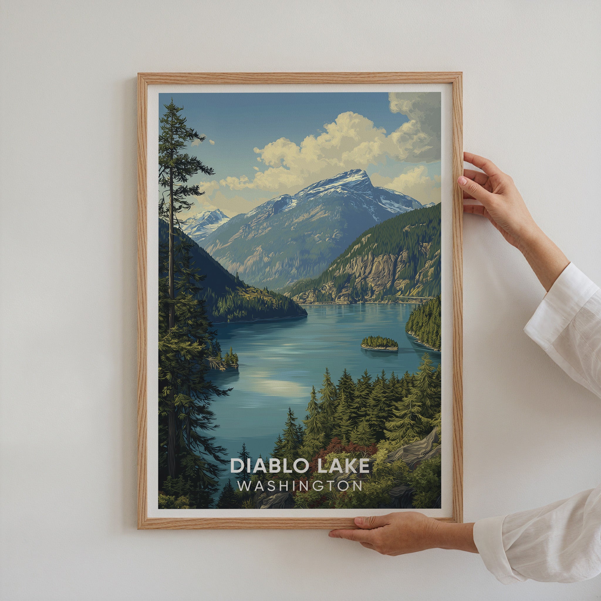 Diablo Lake Washington