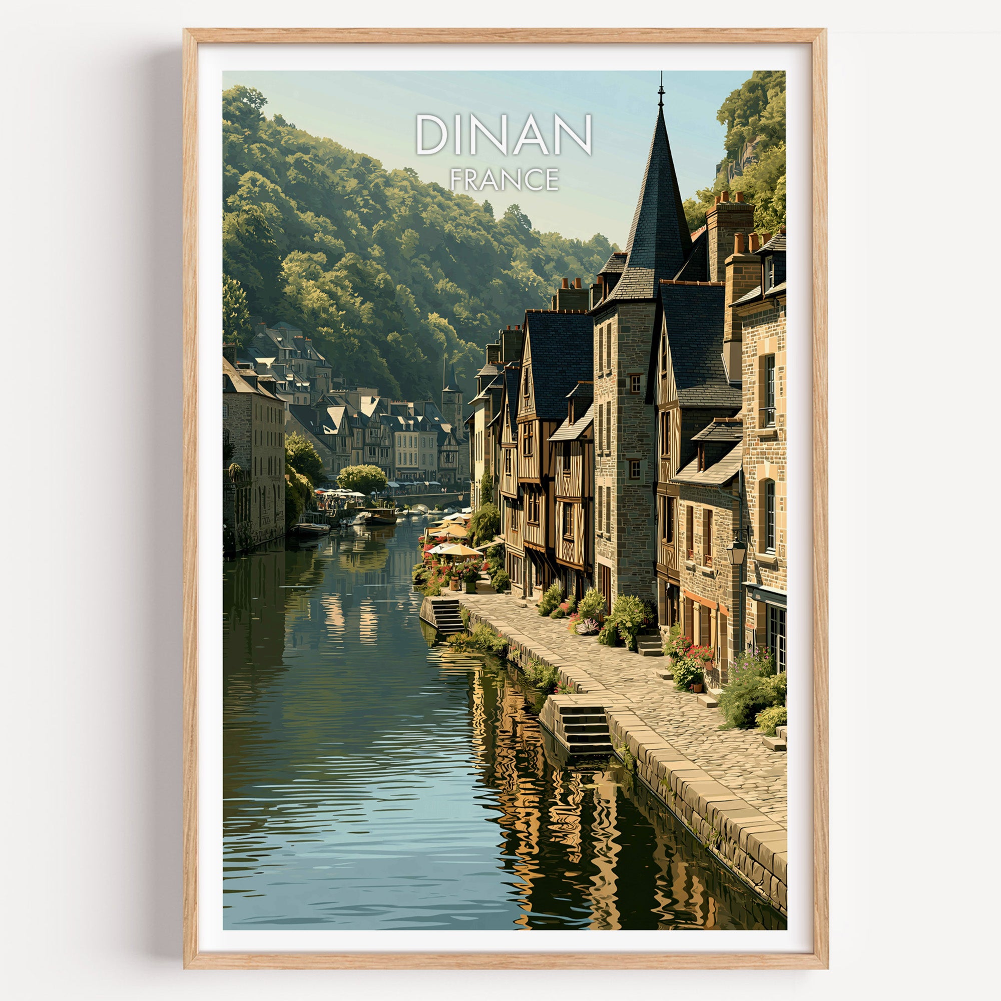 Dinan, Frankreich