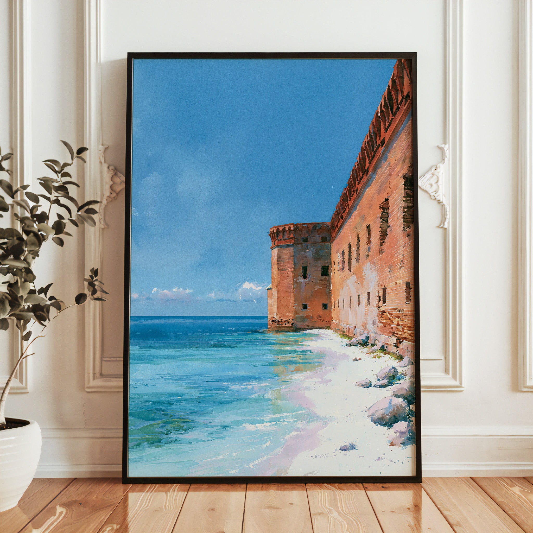 Dry Tortugas National Park Watercolor Art