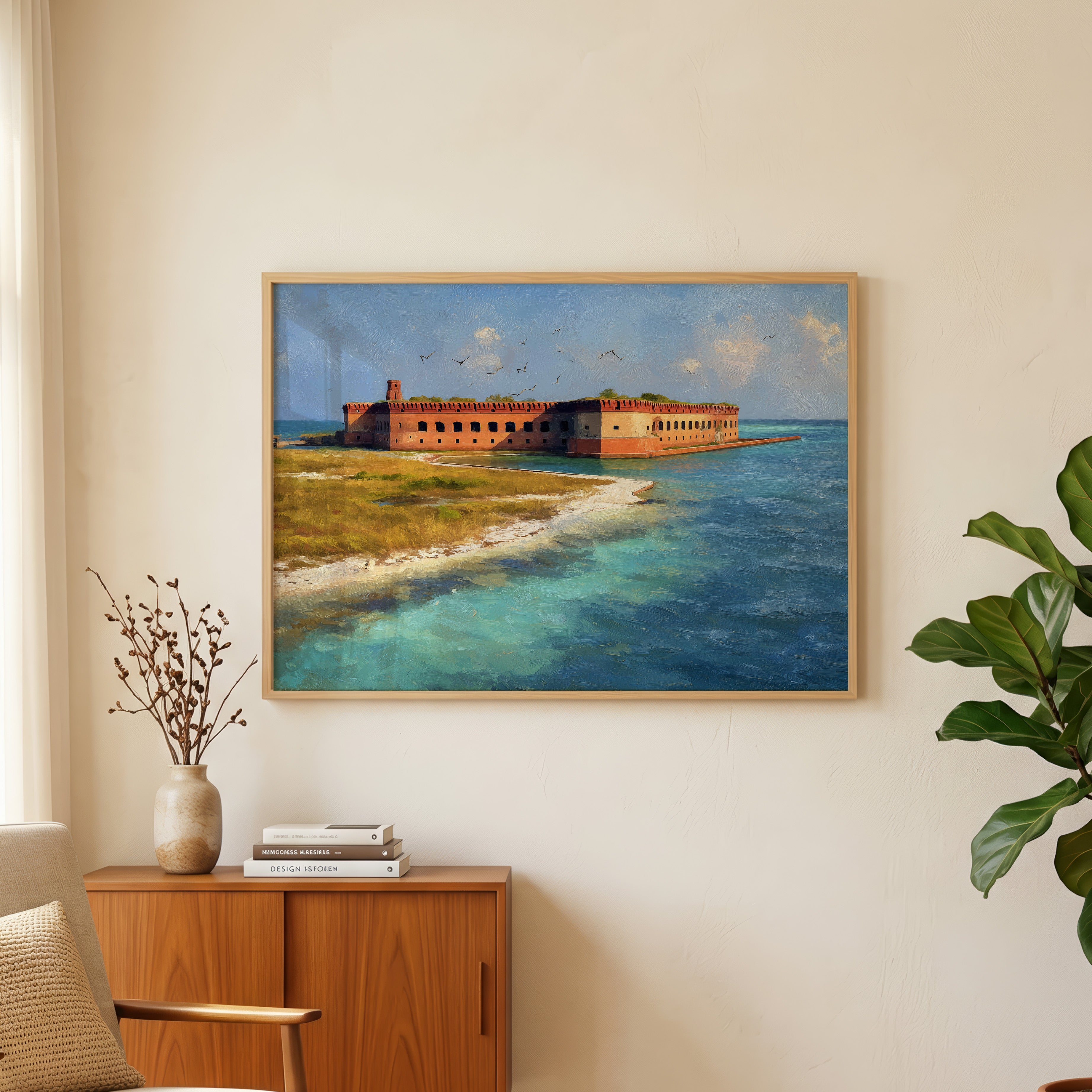 Dry Tortugas National Park Oil Painting