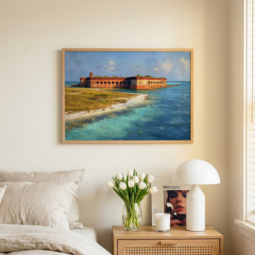 Dry Tortugas National Park Oil Painting