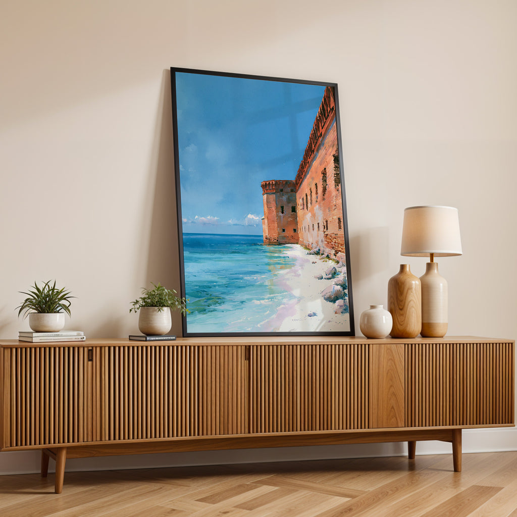 Dry Tortugas National Park Watercolor Art