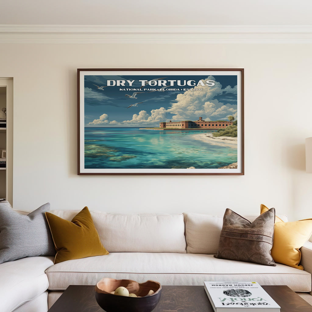 Dry Tortugas National Park Horizontal Vintage Art