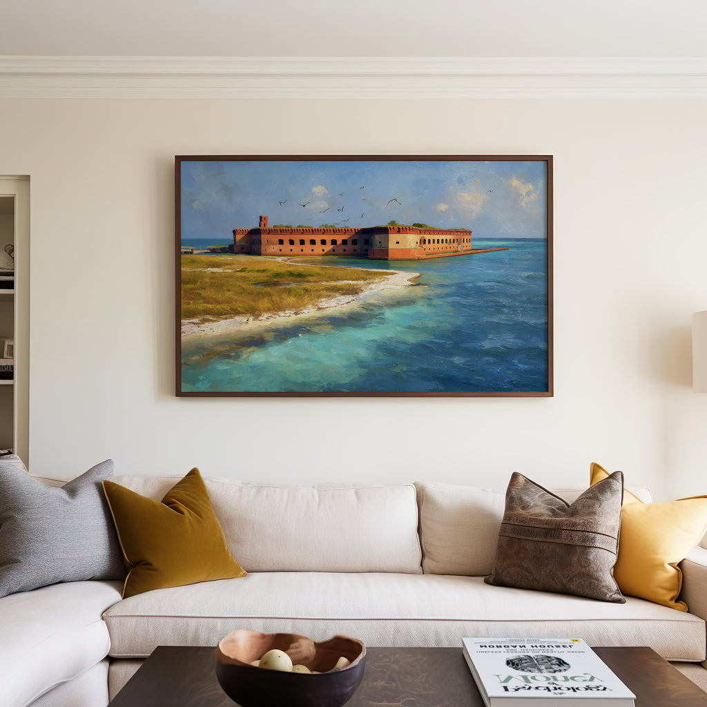 Dry Tortugas National Park Oil Painting