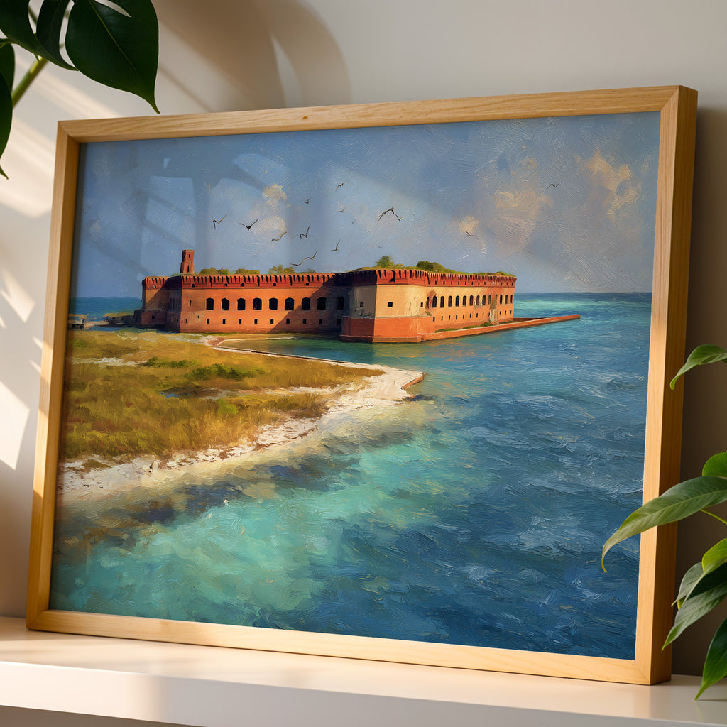 Dry Tortugas National Park Oil Painting