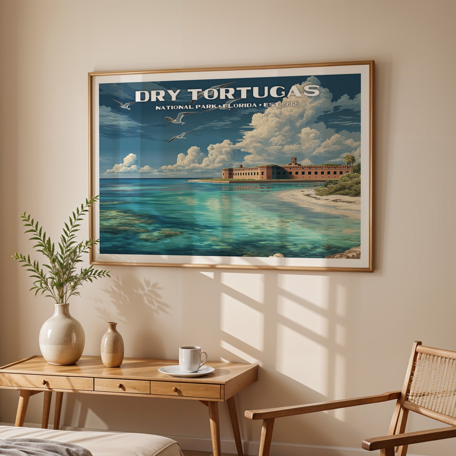 Dry Tortugas National Park Horizontal Vintage Art