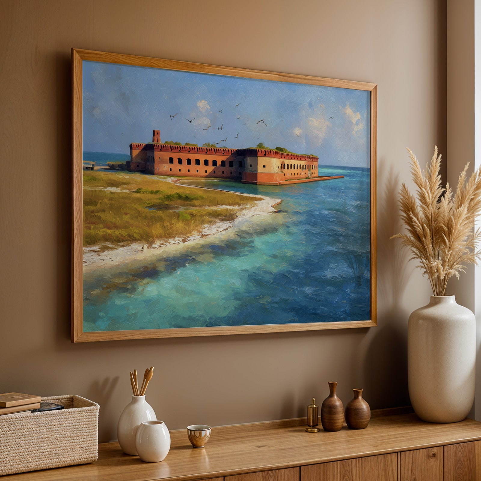 Dry Tortugas National Park Oil Painting