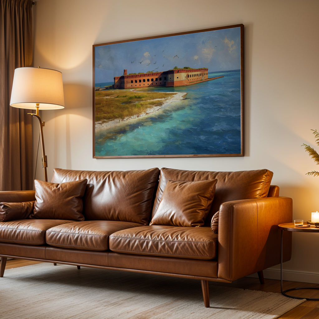 Dry Tortugas National Park Oil Painting