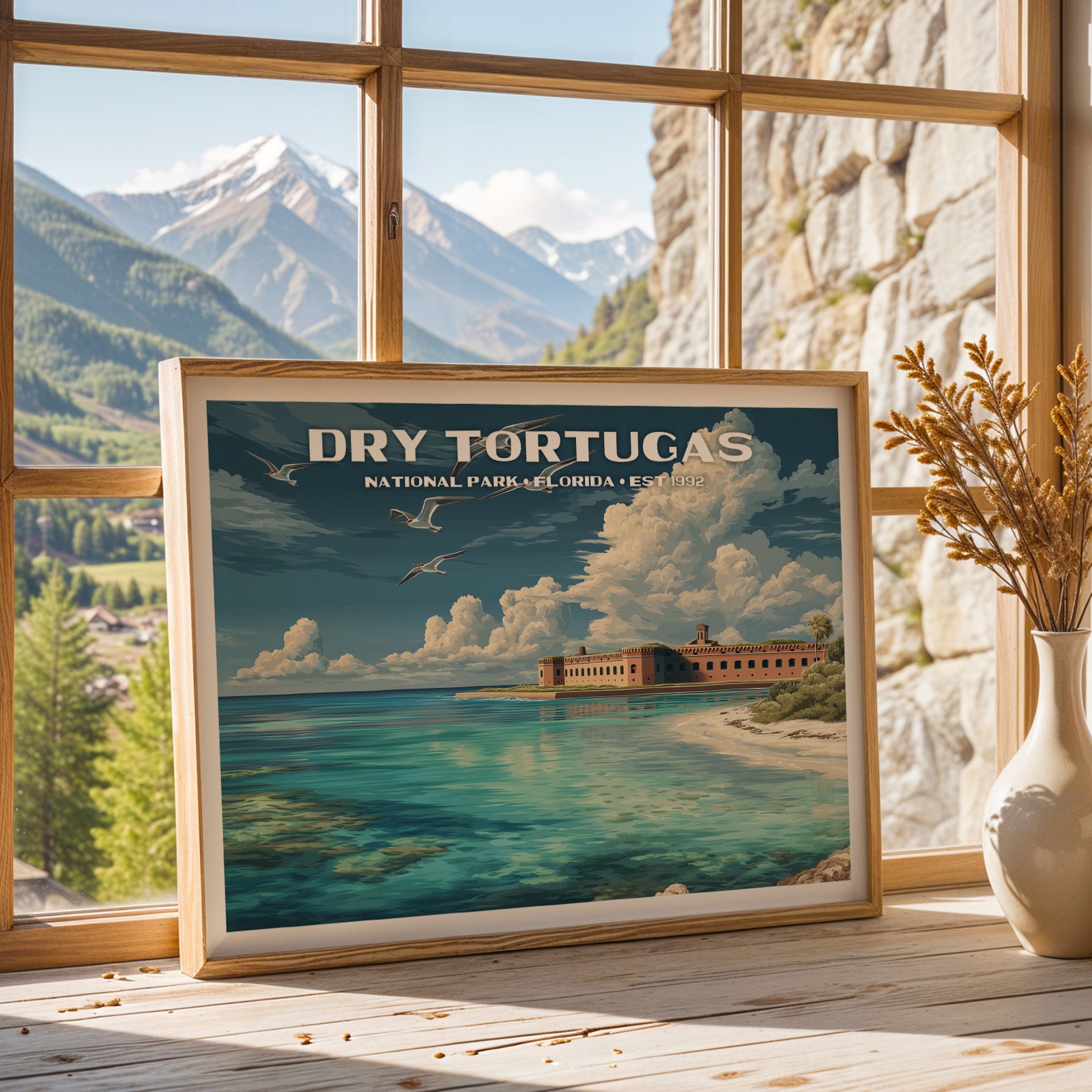 Dry Tortugas National Park Horizontal Vintage Art