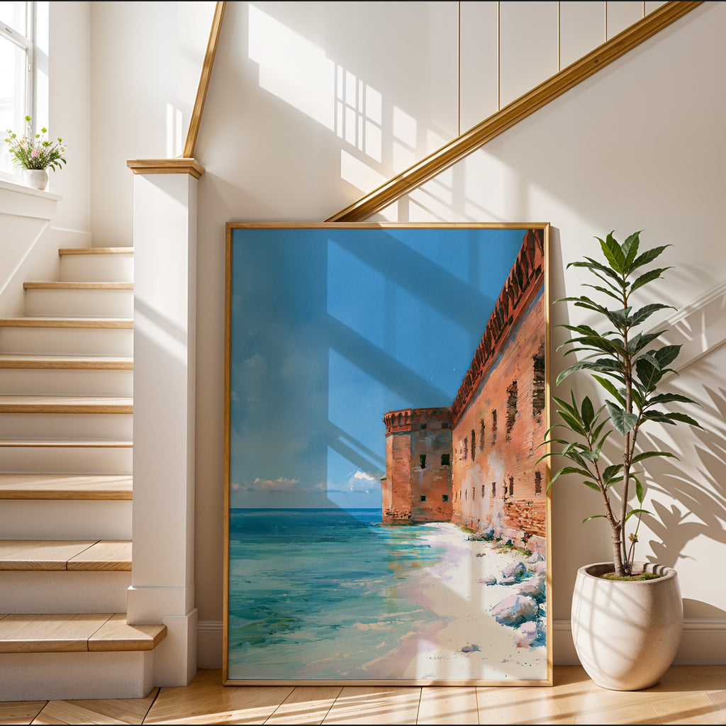 Dry Tortugas National Park Watercolor Art