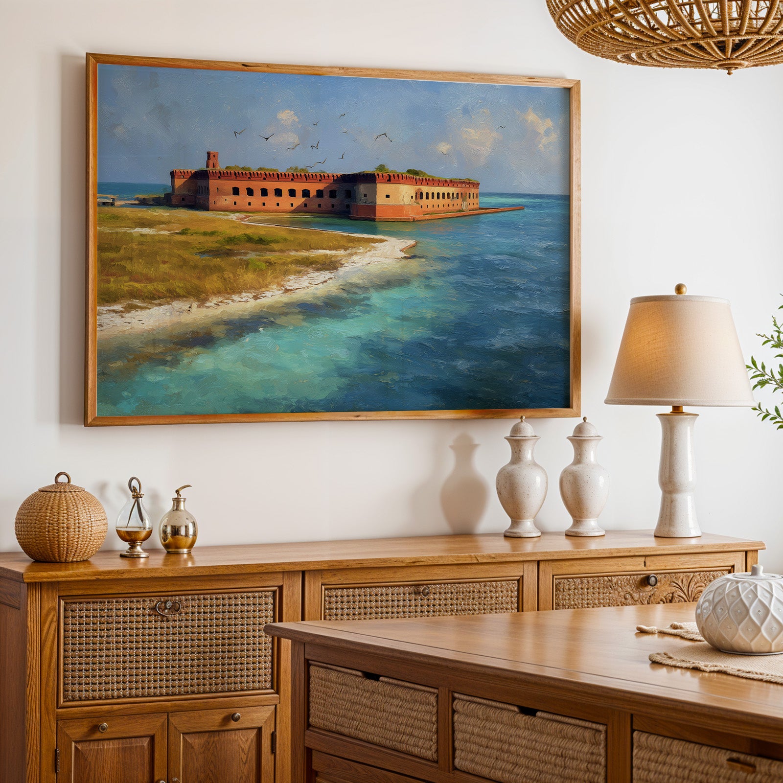 Dry Tortugas National Park Oil Painting