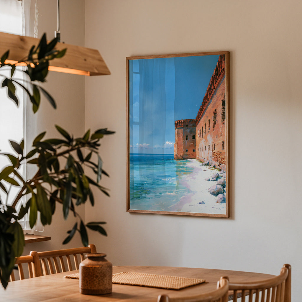Dry Tortugas National Park Watercolor Art