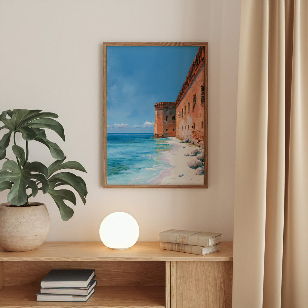 Dry Tortugas National Park Watercolor Art