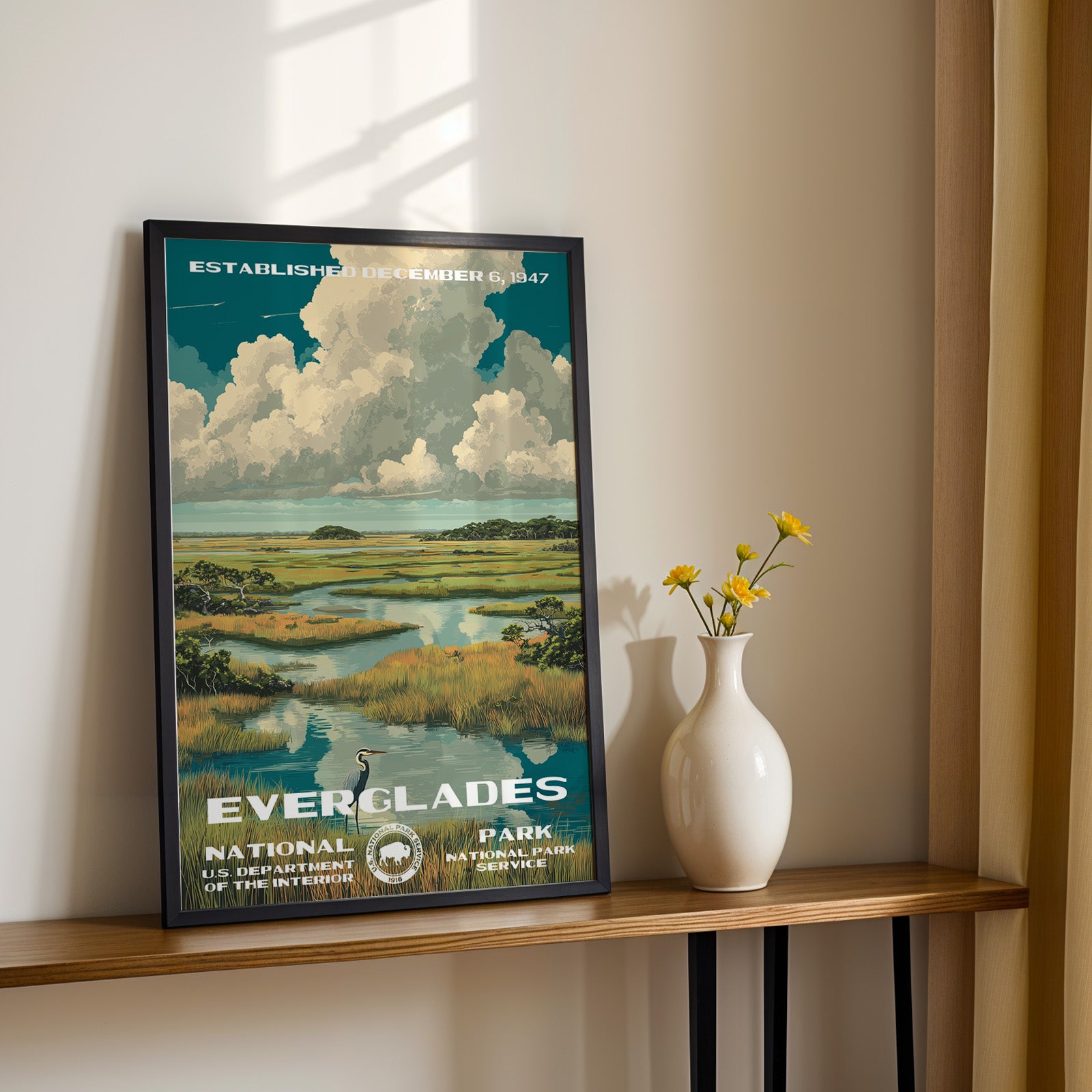 Everglades National Park Vintage WPA