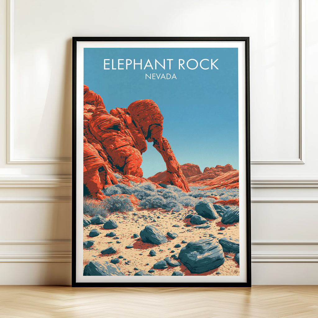 Elephant Rock Nevada